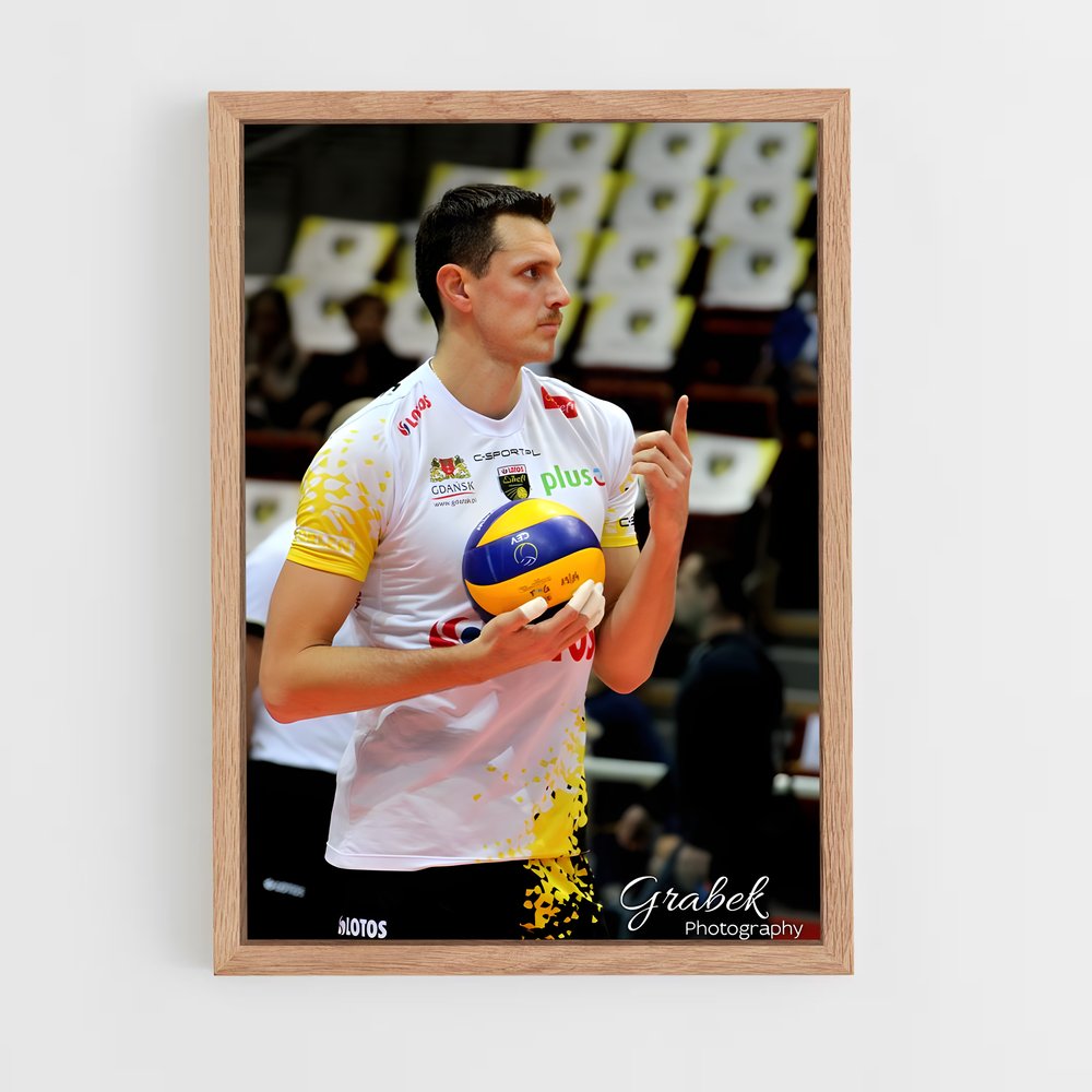 Poster L'Art du Volley – affiche Volleyball (vue 4)